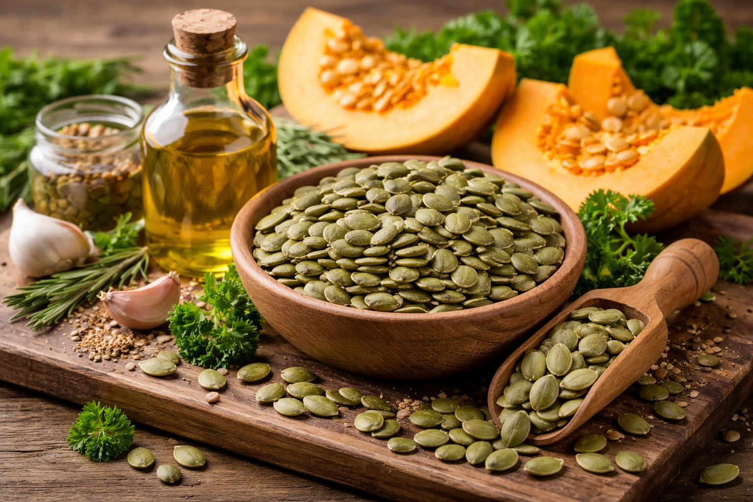 uso de la semilla de auyama